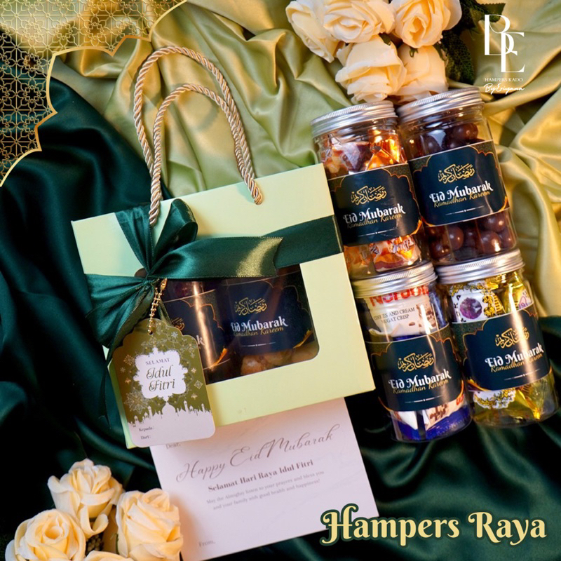 

Hampers Lebaran Idul Fitri Parcel Kue Kering Makanan Snack Hadiah Hari Raya Gift Box Ramadhan Idul Adha Murah Bermanfaat Lengkap Premium Soes Eid Mubarak Paket Kue Raya