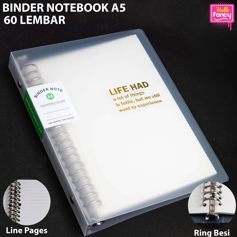

Promo Binder Note A5 isi 6 Lembar Binder Fancy DWA53 35