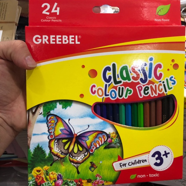 

Serba murah Pensil warna 24 warna greebel kemasan 219 GWN