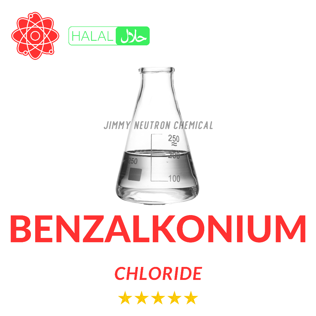 Benzalkonium Chloride BKC Disinfectant 100ml