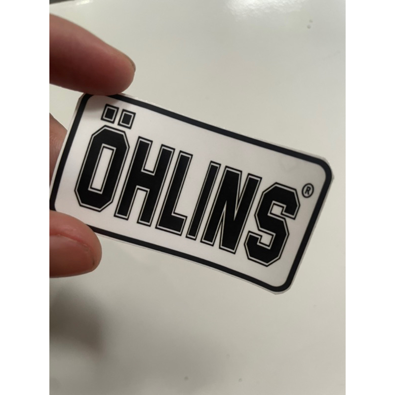 Sticker ohlins tabung shock