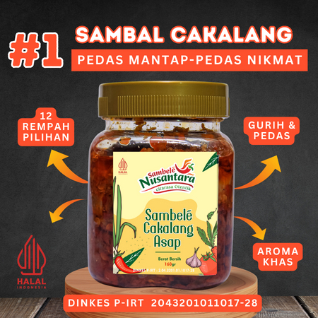 

Sambal Cakalang Asap Gurih 160 Gram