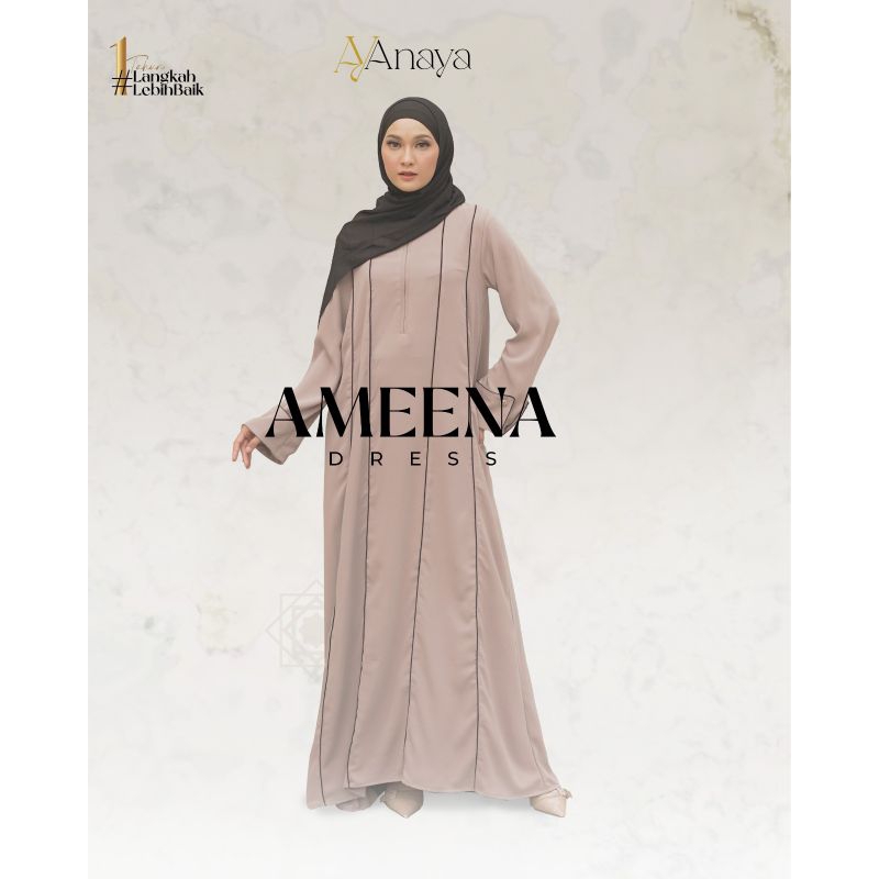 ANAYA/Ameena dress by Anaya/dress only/dress cantik/dress elegant
