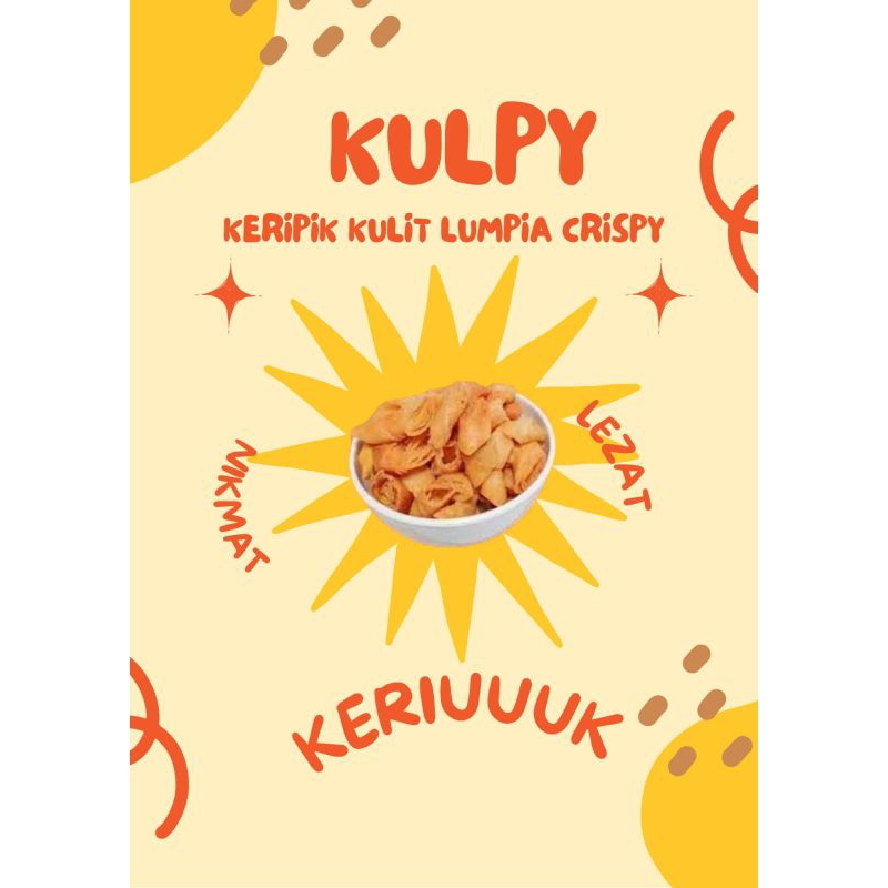 

keripik lumpia / keripik lumpia goreng /keripik kulit lumpia crispy