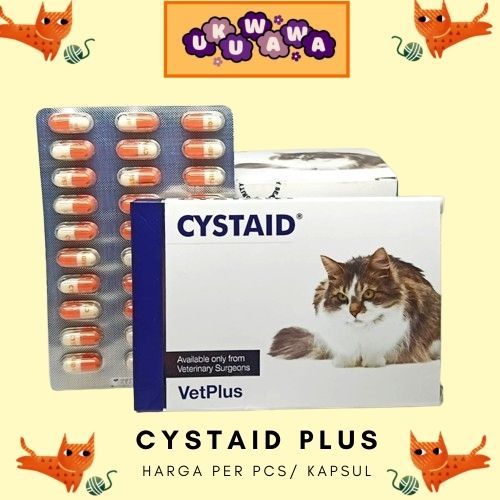 Cystaid Plus Cystaid  Kapsul Obat Gangguan Saluran Kencing Kucing Cat - ECER