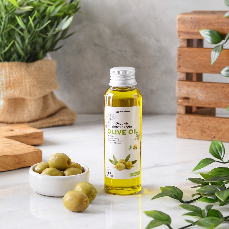 

HG Organic Extra Virgin Olive Oil Pure 100% EVOO Minyak Zaitun Extra Virgin Murni 100ml