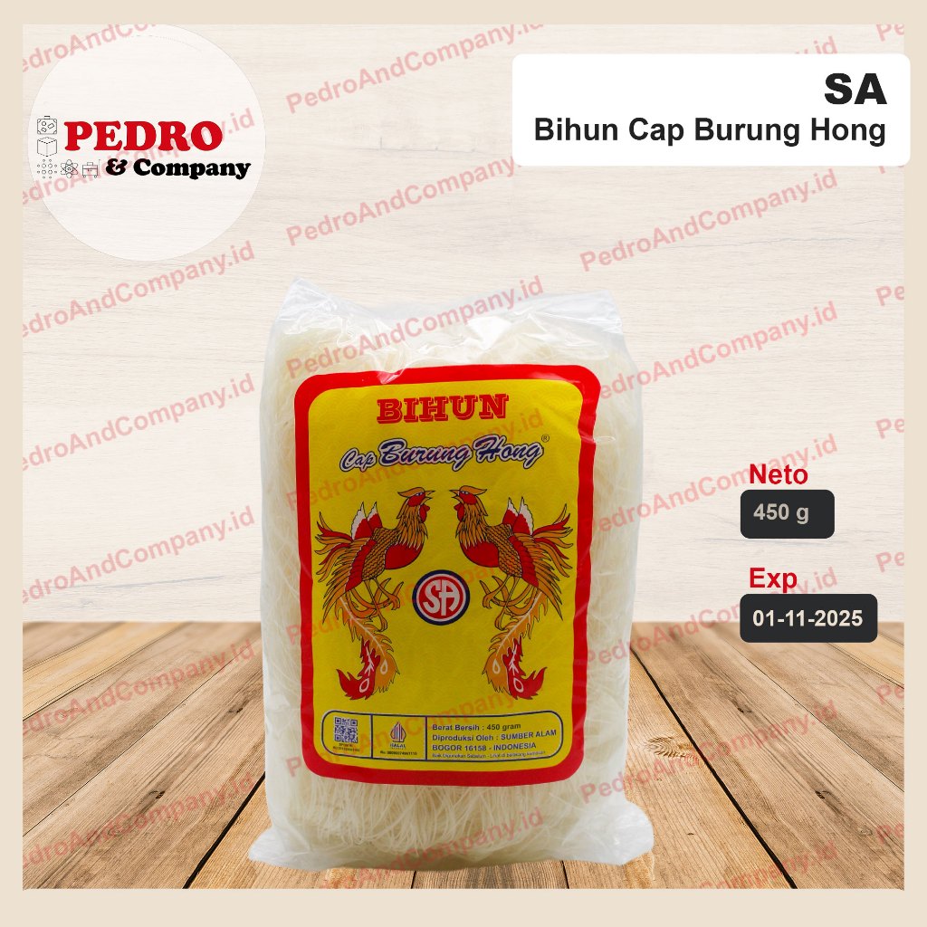 

bihun cap burung hong 450gr super - rice vermicelli