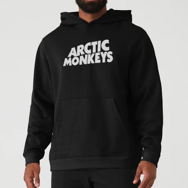Hoodie ARCTIC MONKEYS sweater Rock Band Premium Fleece switer jacket hood Clothing