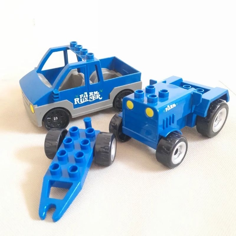 Farm Runner - Ori JDLT Brick Toys Mainan Anak Laki Bukan Duplo