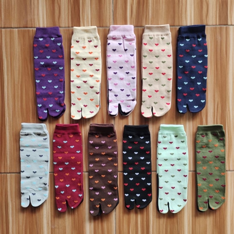 Kaos Kaki Anak Jempol Nilon Motif Love