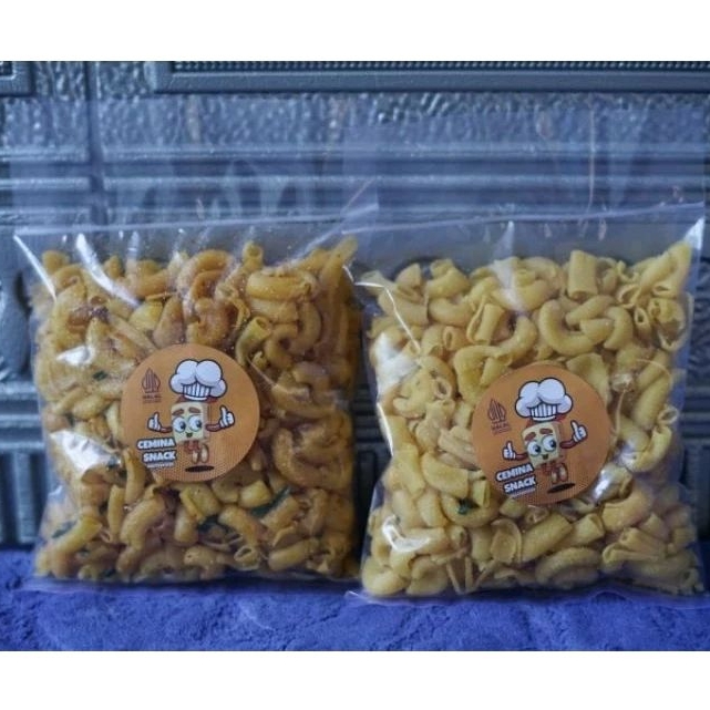 

Makaroni Teman ngemil dirumah 150gr +- ~ Aroma daun jeruk