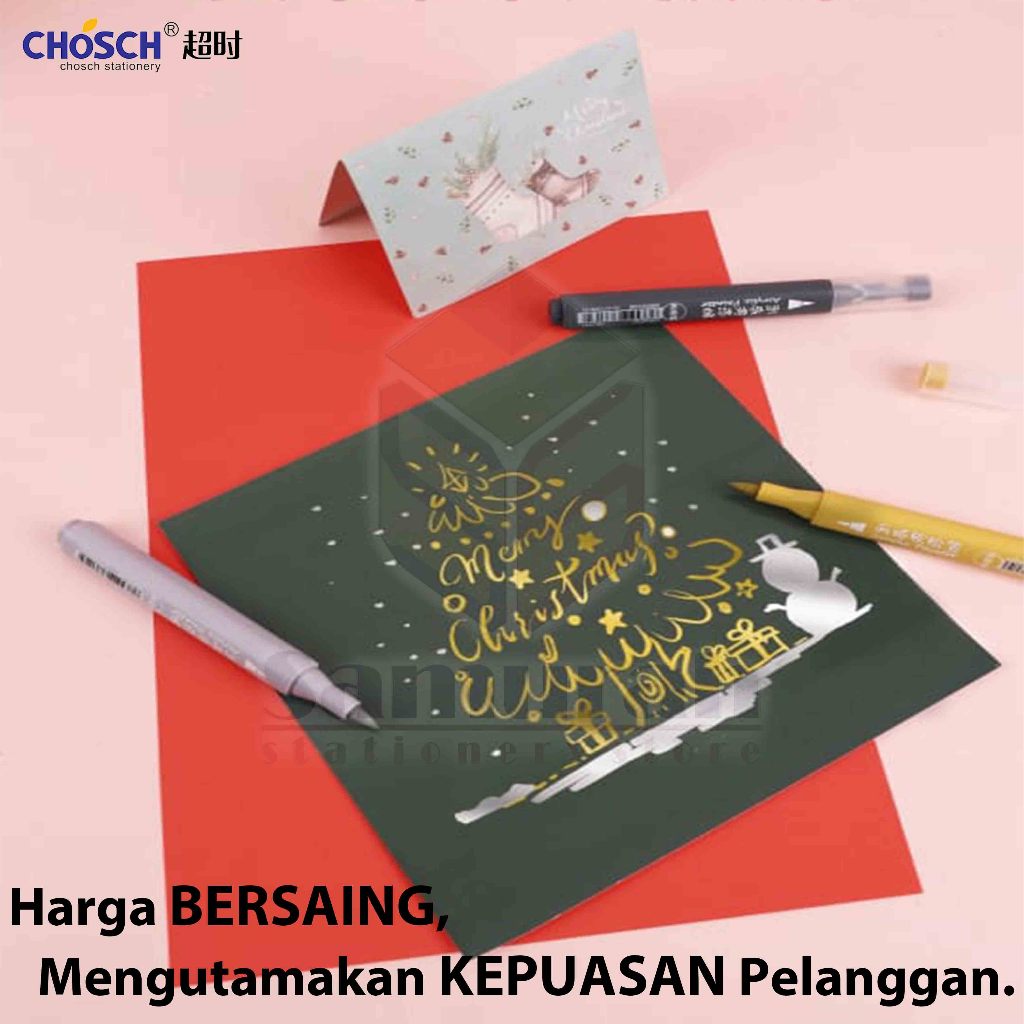 

Spidol Acrylic Painter Chosch CS-H isi 6 Warna Campur / Mix 6 Colours H805 - H809 - H810 - H833 -