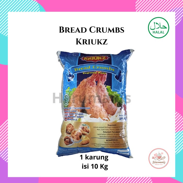 

Bread Crumbs Kriukz 1karung 10kg