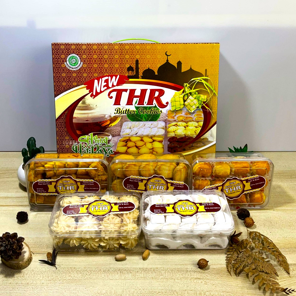 

Paket Kue Kering Lebaran Isi 6 Toples Hampers Kue Kering