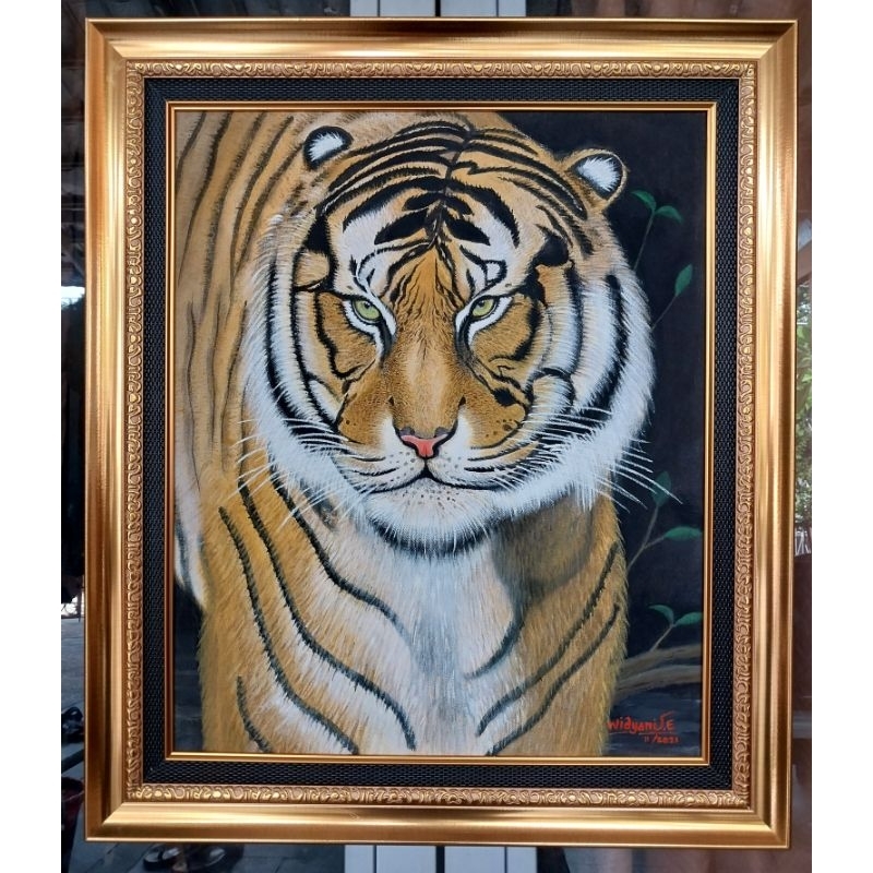 Lukisan Macan kanvas