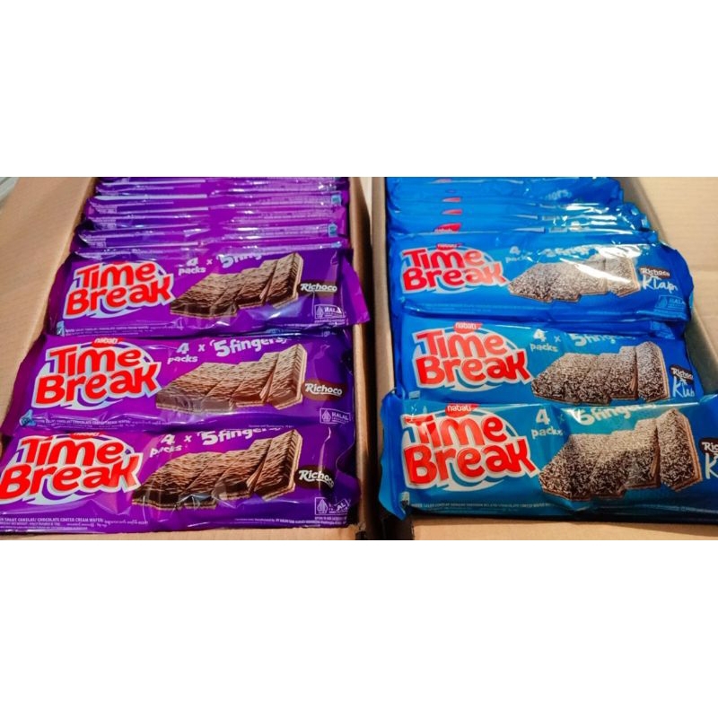 

Nabati Wafer time break chocolate dan kelapa 64gr