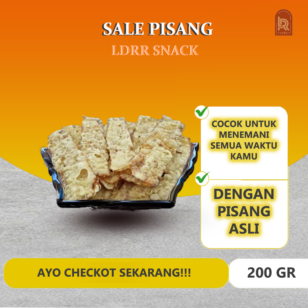 

KERIPIK SALE PISANG 200GRAM
