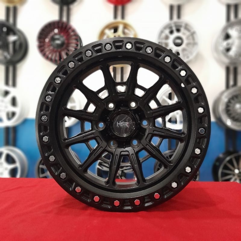 Velg Offroad Ring 17 Pcd 6x139 Hsr Gujo Fortuner Pajero Ranger Everest Hiace Panther
