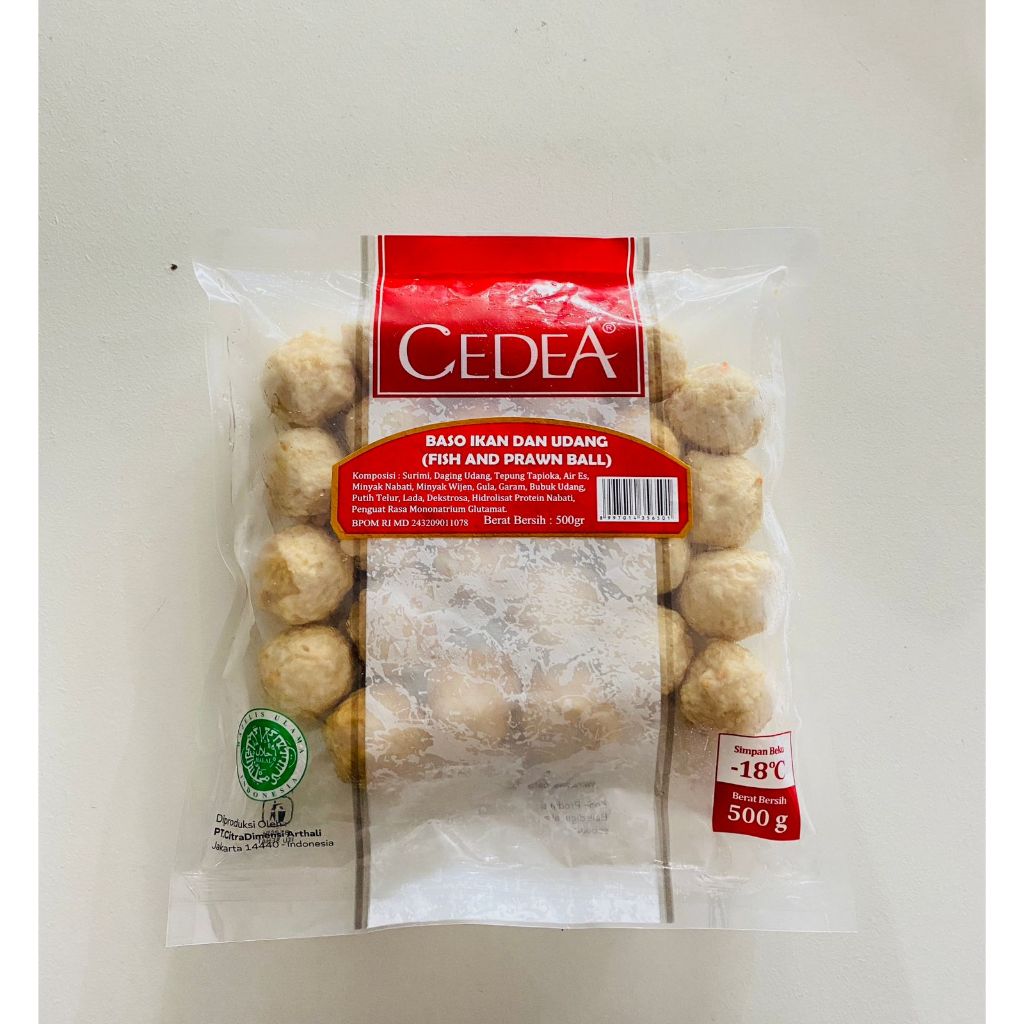 

CEDEA fish and prawn ball