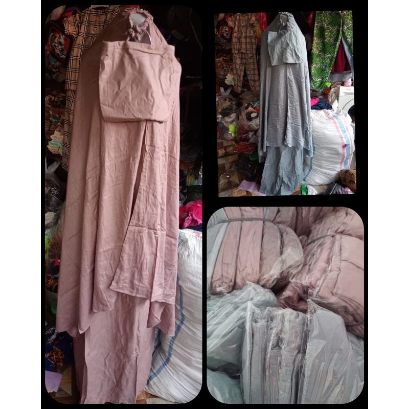 MUKENA, MUKENA DEWASA, MUKENA POLOS, ALAT SHOLAT,