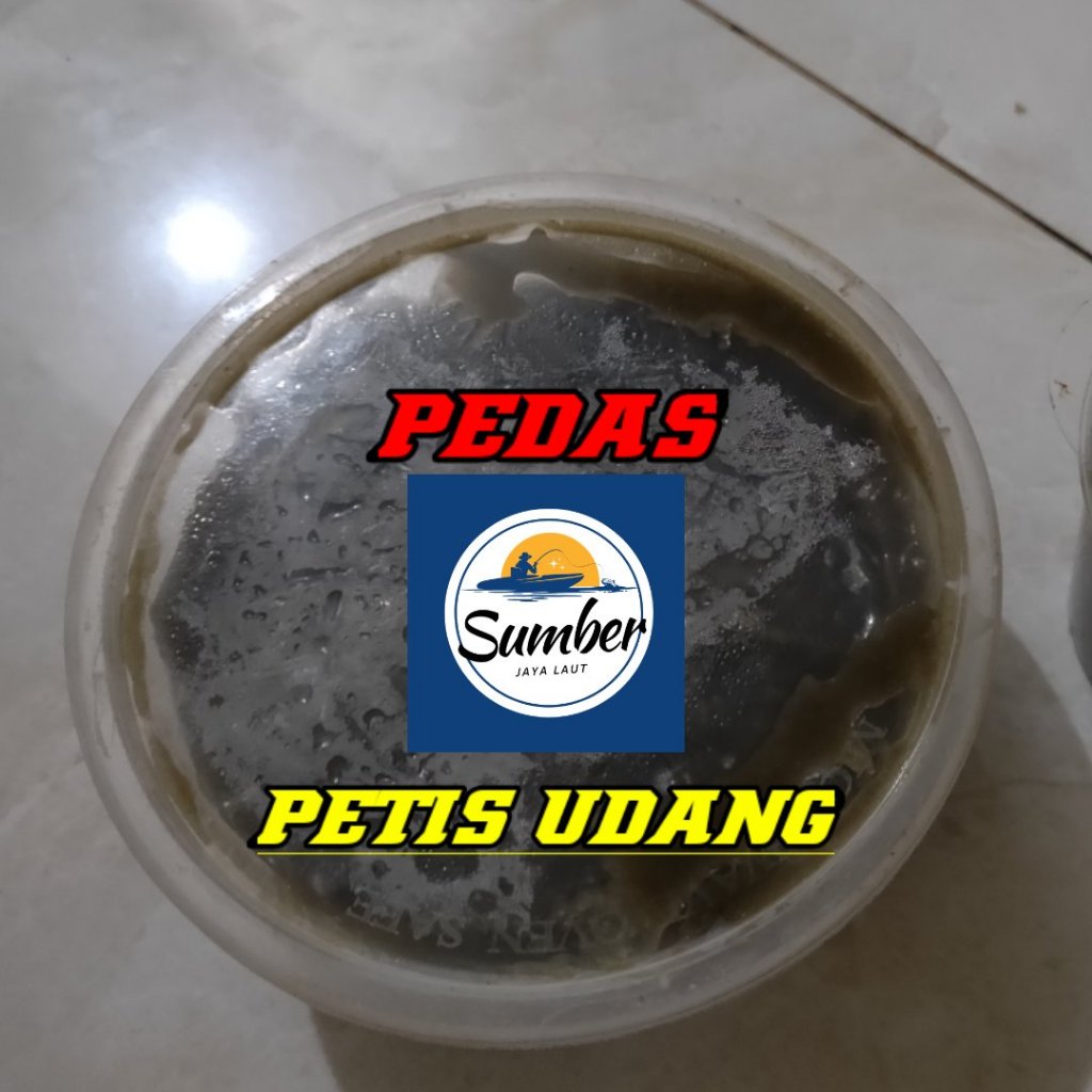 

Petis udang asli matang pedas gurih