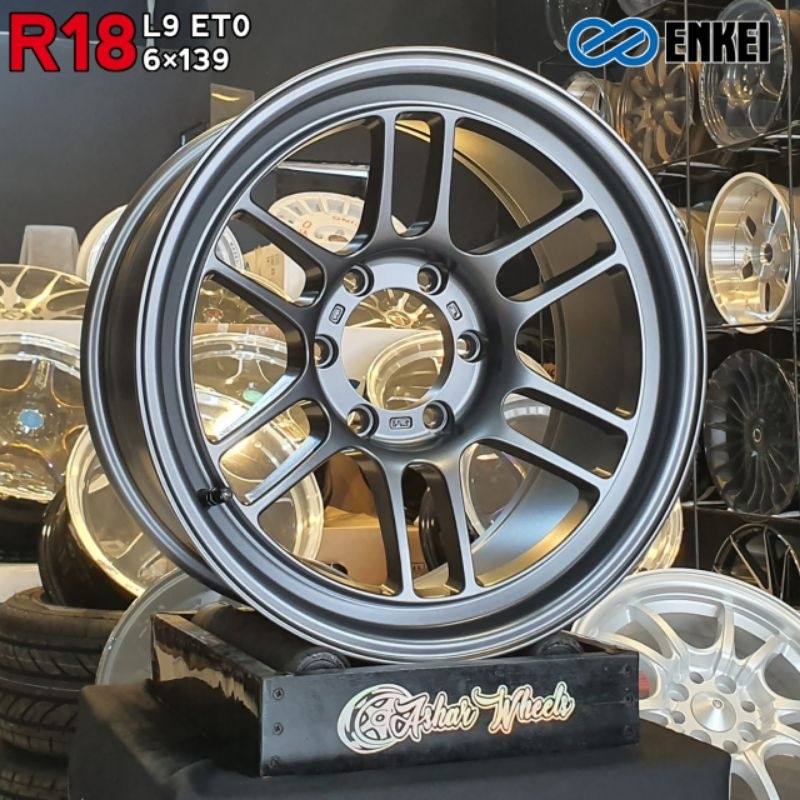 velg mobil rpf1 r18 6x139,7 L9 et0 pajero fortuner triton dll