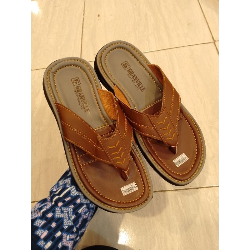 sendal kulit pria granville