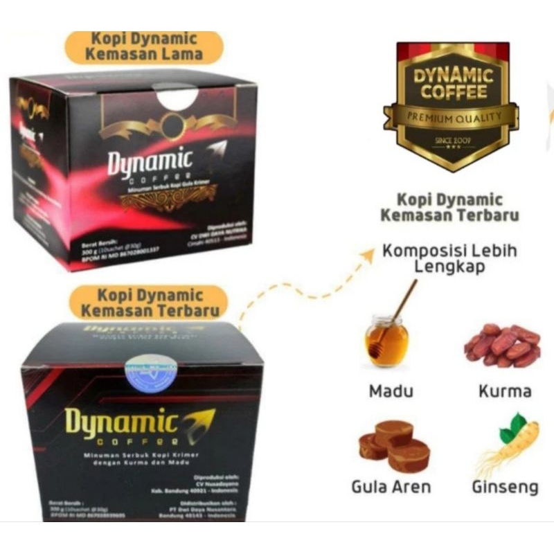 

COFFE DYNAMIC 10 Sachet Original|Kopi dinamik original| Kopi dinamic