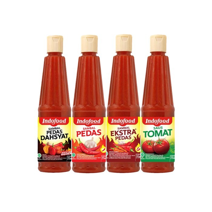 

Indofood Sambal Pedas / Saus Tomat 275ml