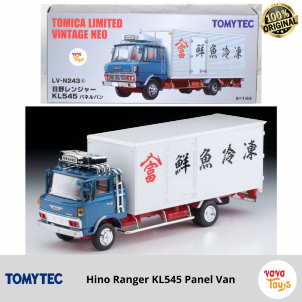 Unik Tomica Limited Vintage Neo TLV-N243c Hino Ranger KL545 Panel Van Limited