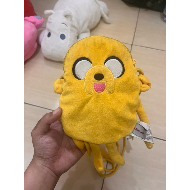 Adventure time Miniso sling bag
