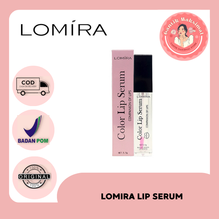 Lip Serum Lomira / Lip Serum Lomira With Jojoba Oil BPOM