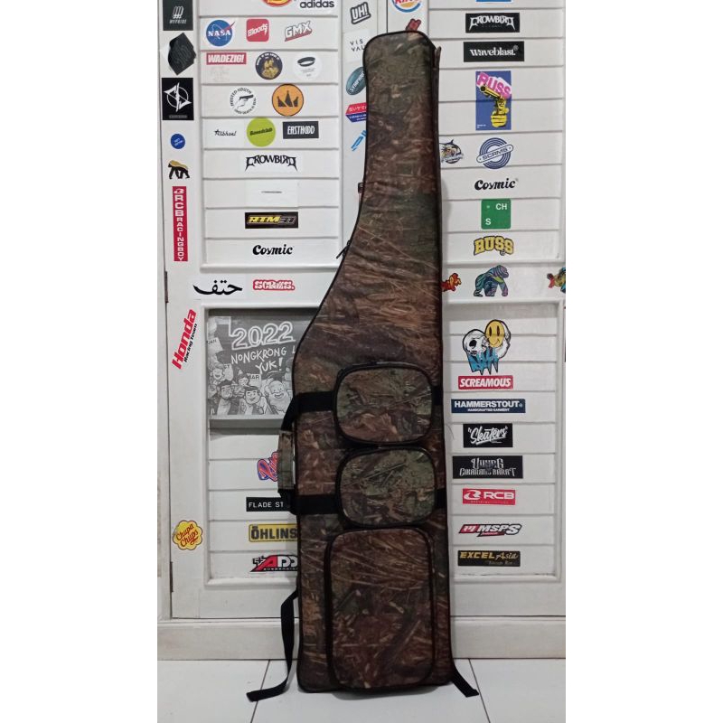 Tas senapann terlaris bahan d600 printing model loreng camo pcp