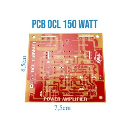 PCB POWER AMPLIFIER OCL 150WATT