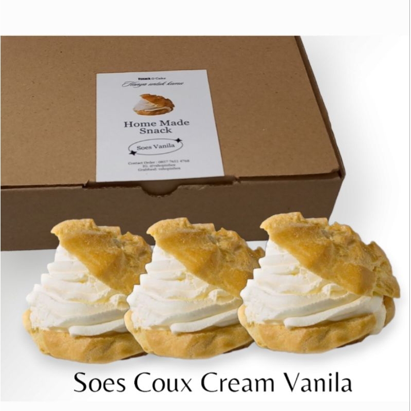 

Hamper Kue Soes Cream Vanila 10 pcs