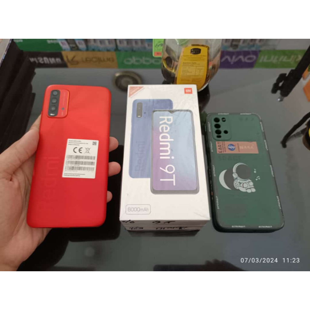 AMPStore Redmi 9T ram 4/64 Second Fullset Mulus