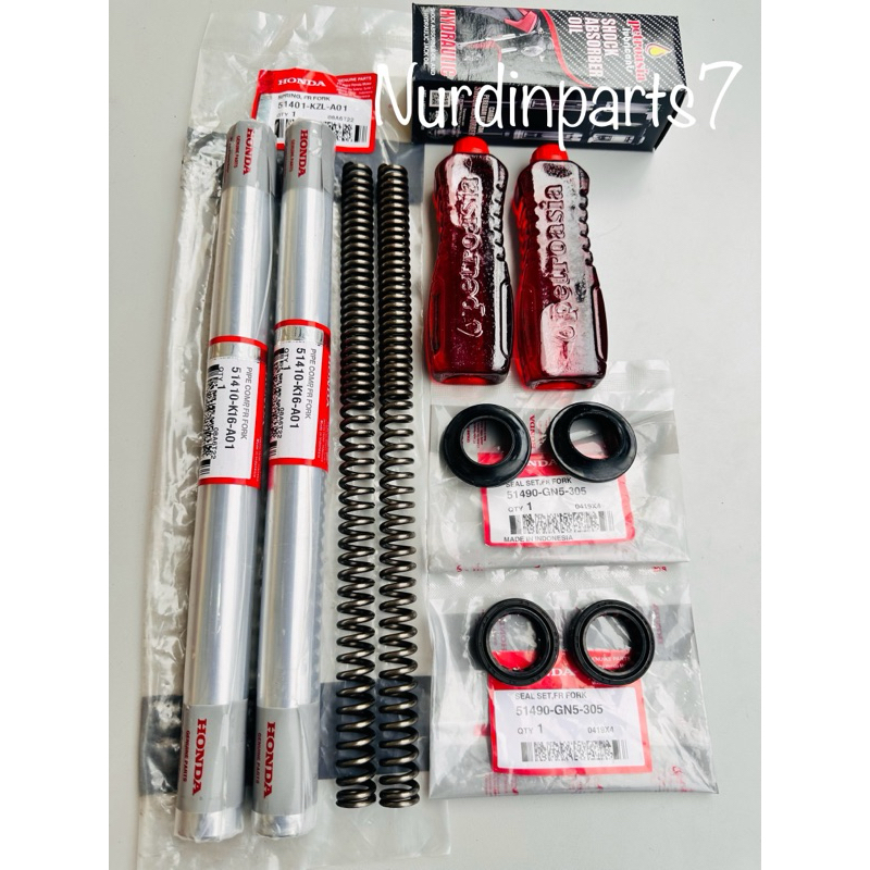 As Shock Depan + Per Shock +oil shock + Seal Beat ESP 2017 K16 (Tipe Derat)