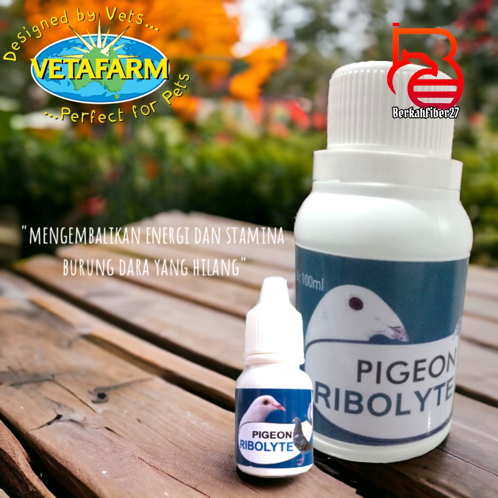 RIBOLYTE rebolyte Vetafarm RIBOLIT SUPLEMEN MERPATI 10ml.