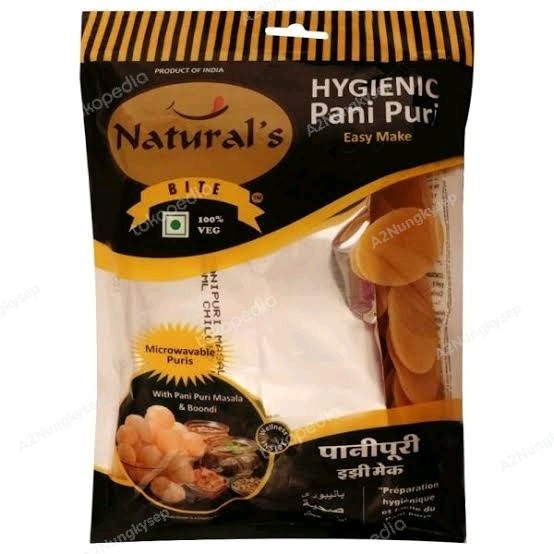 

Makanan India Naturals Pani Puri 200gr - MENTAH/termasuk Kuah & Boondi
