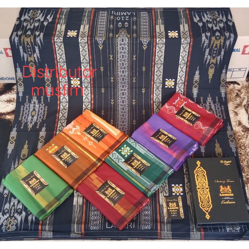 (GROSIR) SARUNG LAMIRI TSI ORIGINAL SONGKET TIMBUL SARUNG TERMURAH HARGA GROSIR