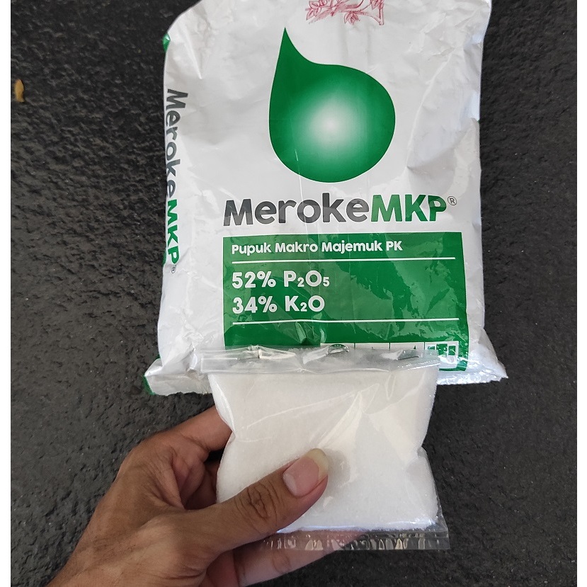 Pupuk MKP Meroke Repacking 100 Gram - Pupuk Meroke MKP - Pupuk Bunga / Pupuk Buah