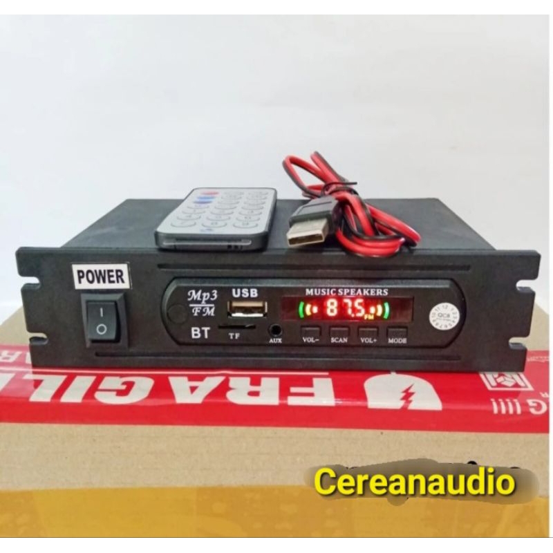 MP3 PLAYER BLUETOOTH SIAP PAKAI RAKITAN MODUL MP3 BLUETOOTH PLUS KABEL USB