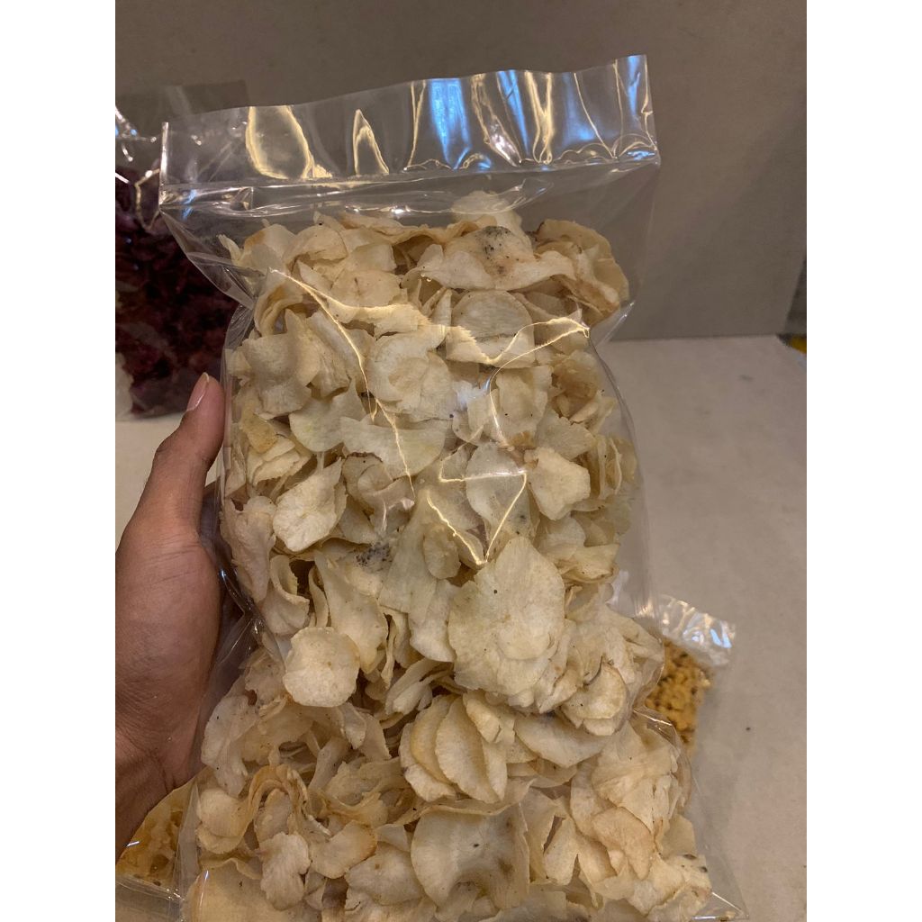 

kripik balung kuwuk asin gurih kemasan 500 gram