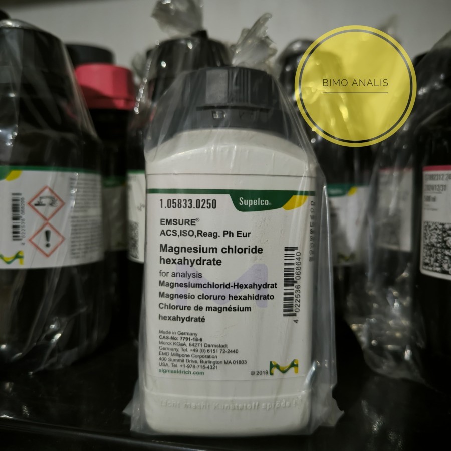 MAGNESIUM CHLORIDE HEXAHYDRATE MERCK 105833 REPACK 25GR