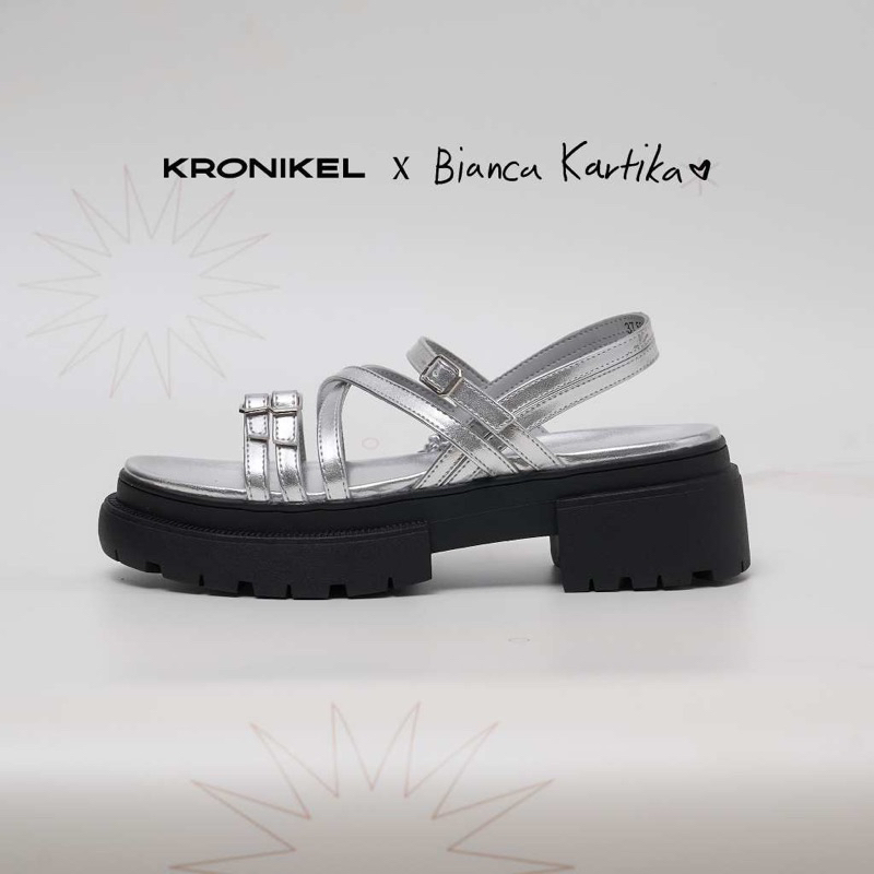 KRONIKEL PROJECK x BIANCA KARTIKA // MIRAE THIN STRAP SANDALS