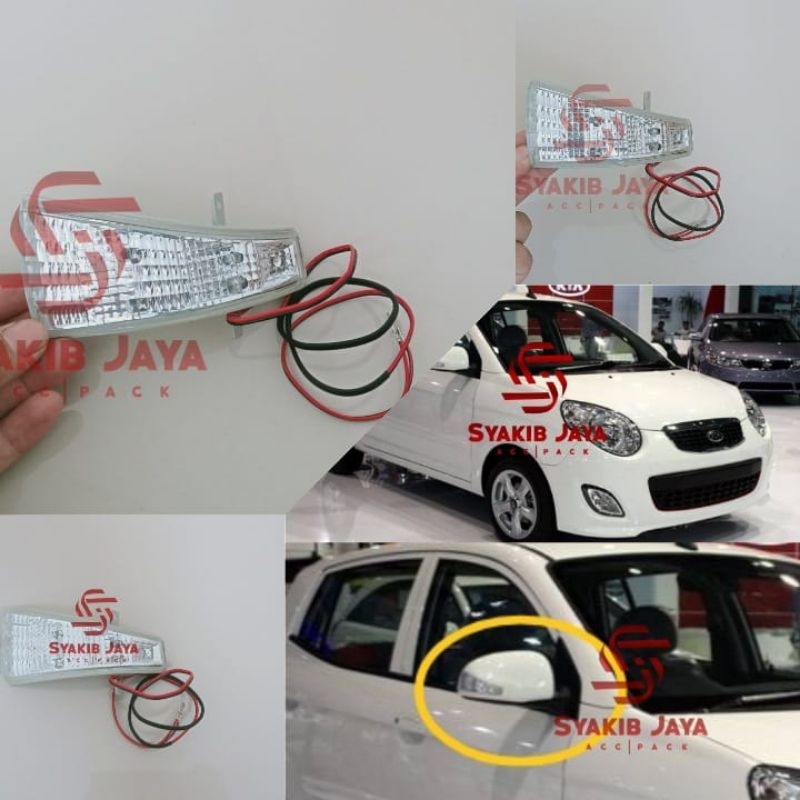 Lampu sein sen Spion Kia Picanto 2009-2010  YH-505 Original