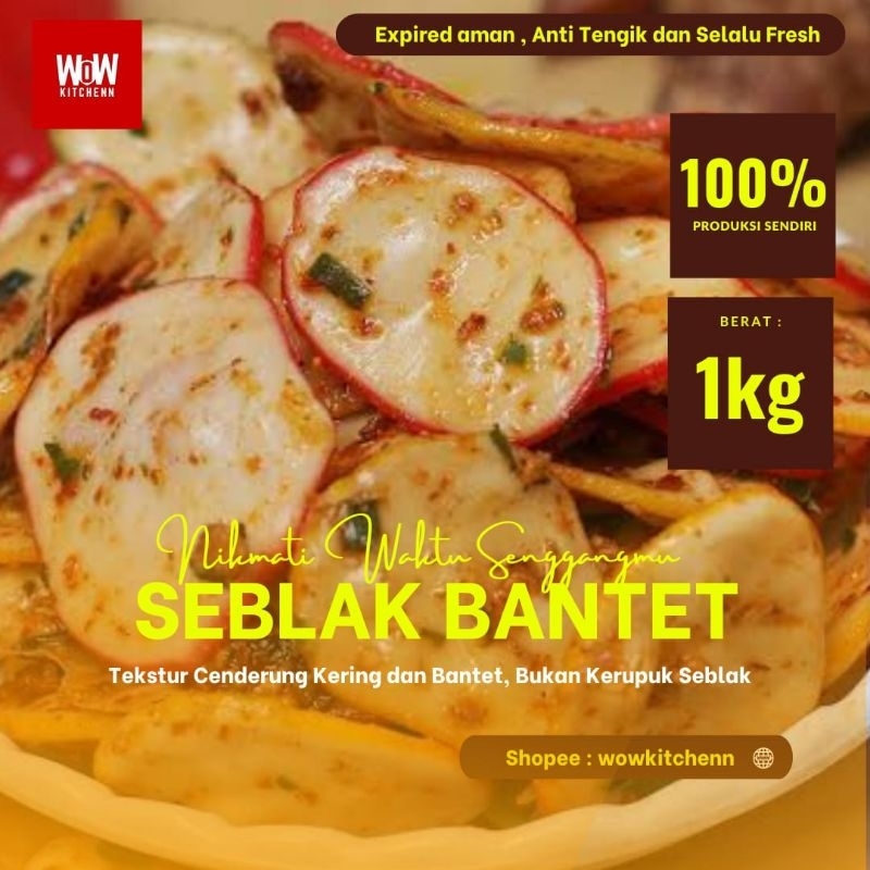 

SEBLAK Kencur 1kg Pedas Istimewa/Seblak Kering/Snacktime by wowkitchenn