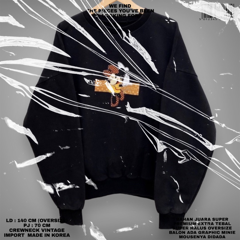 Disney sweater/mickey oversize sweater/graphic sweater/mickey disney sweater/grey sweater/oversize b