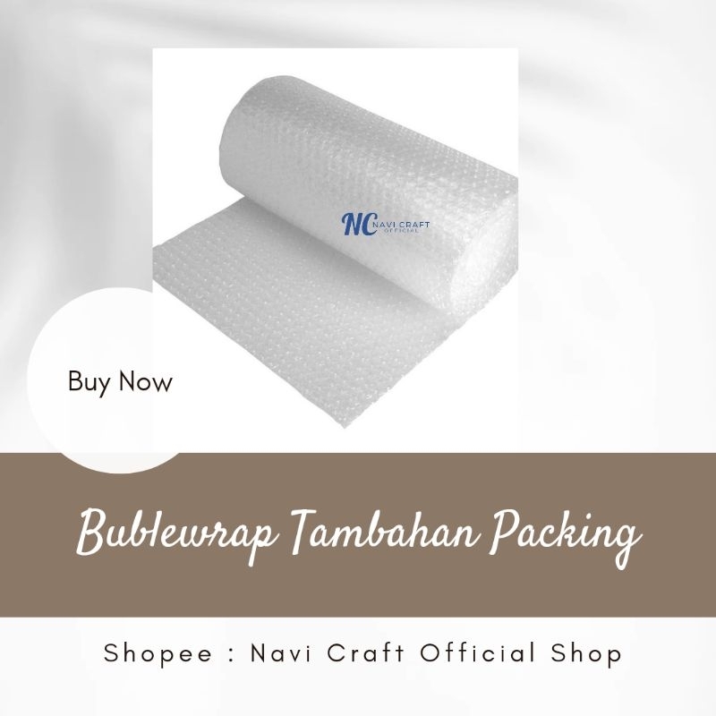 

Bublewrap tambahan packing