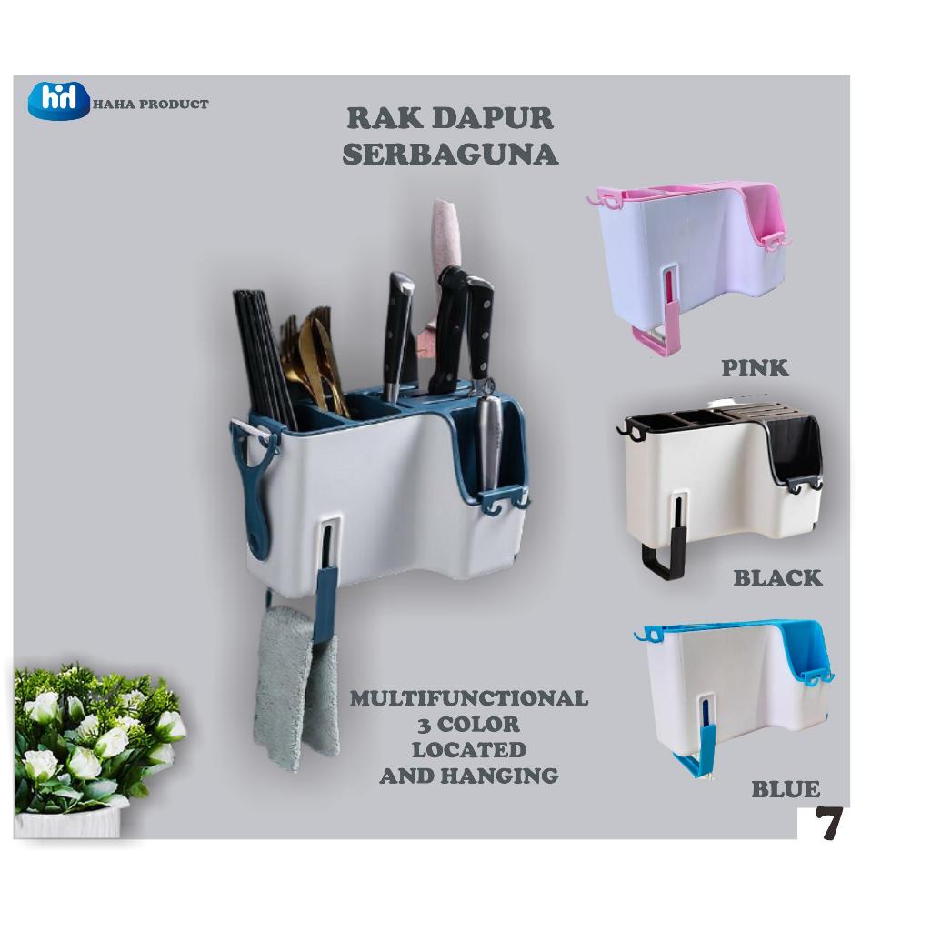 RAK DAPUR GANTUNG SERBAGUNA/ RAK PISAU/ TEMPAT SENDOK